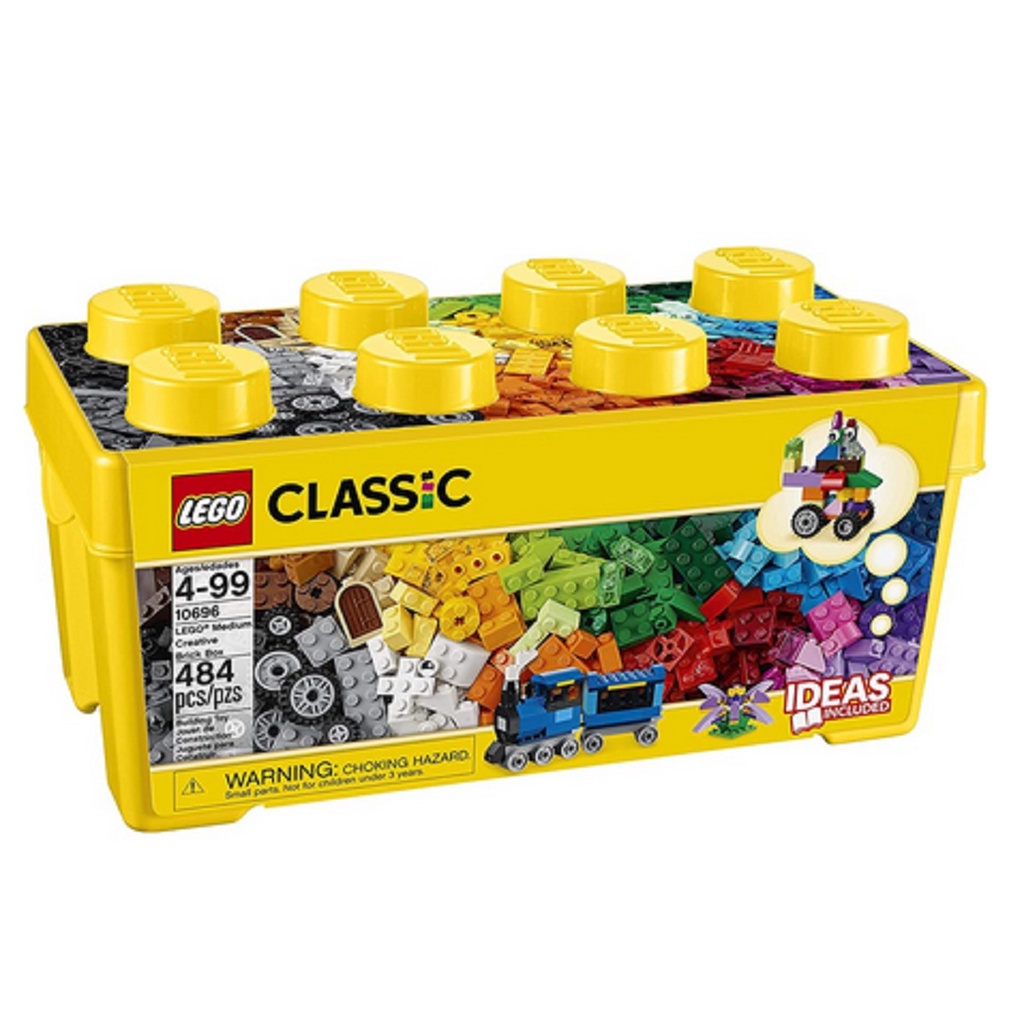 Lego Classic - Blocos Transparentes Criativos - 500 Peças - 11013 - L -  Real Brinquedos