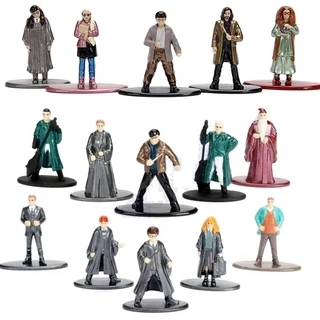 Boneco Harry Potter Coleção Miniaturas em Metal Nano Metalfigs 4cm - Escolha o seu personagem