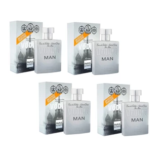 KIT COM 4 VODKA MAN MASCULINO 100ML