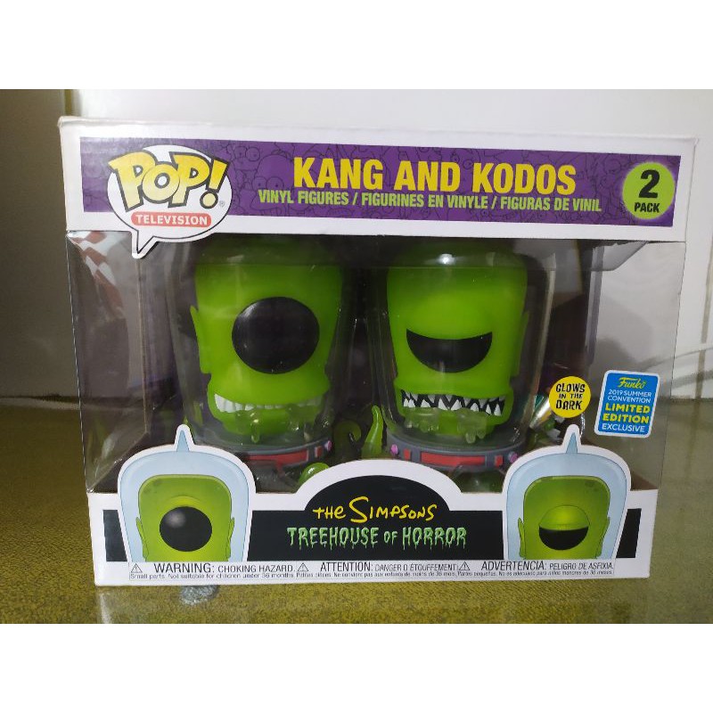 Kang e kodos funko 2024 pop