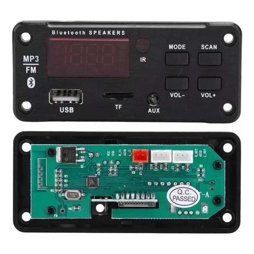 Placa Decodificadora Bluetooth MP3 Sin Pérdidas Altavoz De Coche