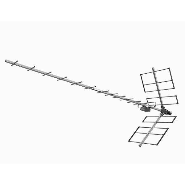 Antena Digital Uhf Yagi Full Hd Hd Tv ProEletronic Prohd-1118 Alto Ganho 18 dBi