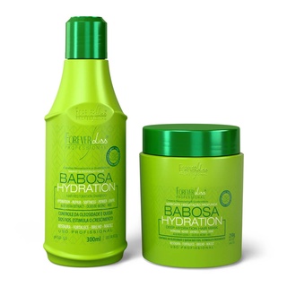 Kit Babosa Forever Liss Shampoo 300ml e Máscara 250g