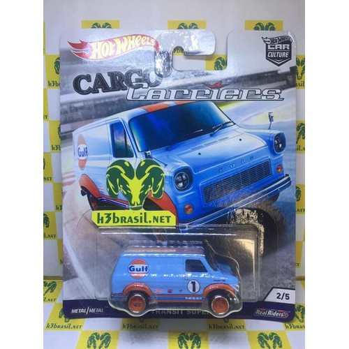 Bx31 Hot Wheels Culture Cargo Ford Transit Super Van Gulf