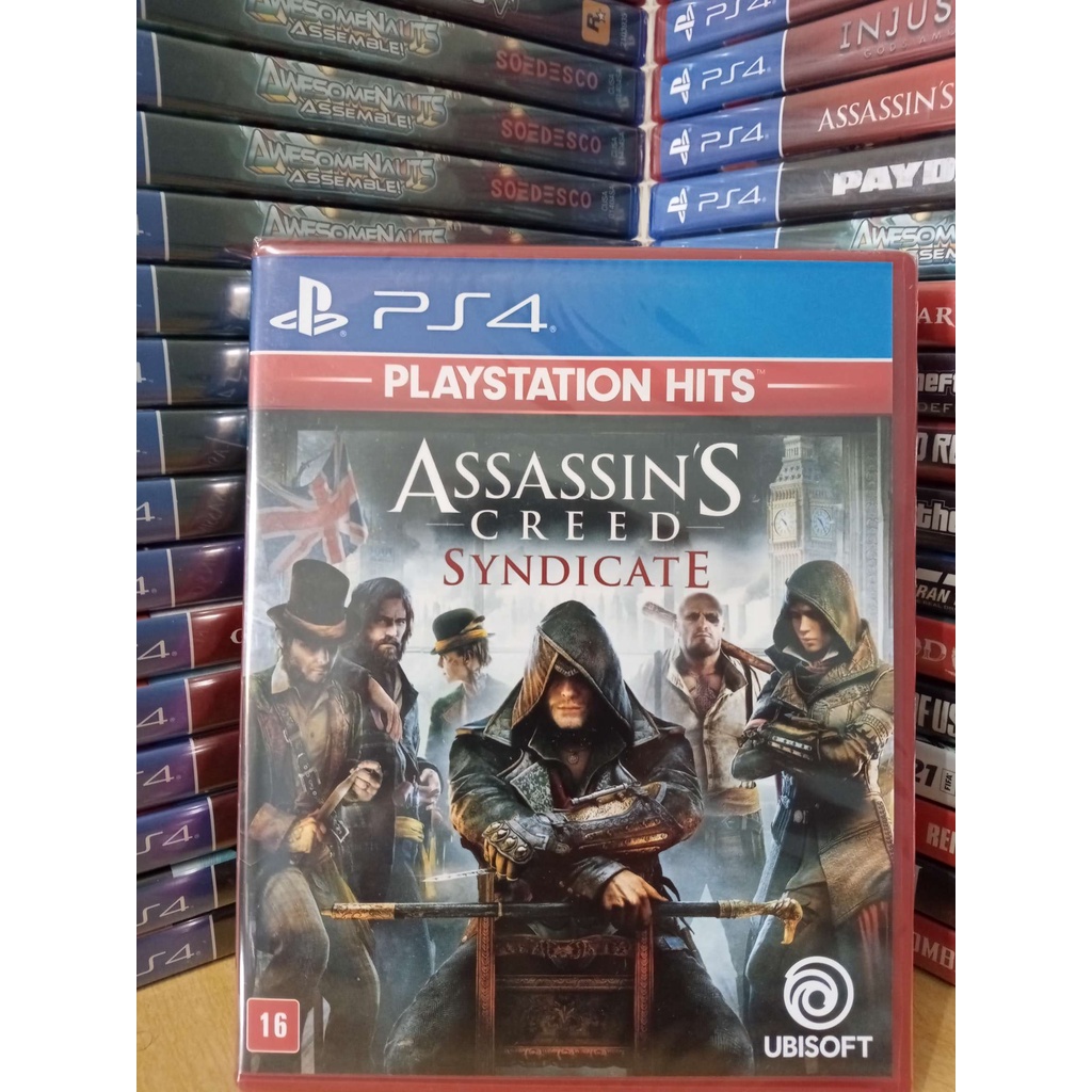 Mídia Física Jogo Assassin's Creed Syndicate Ps4 Original - GAMES