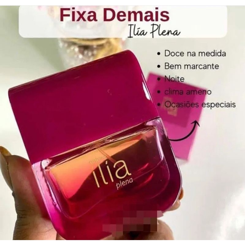 Perfume Colônia Ilia Feminino Natura - 50ml Tamanho:50ml