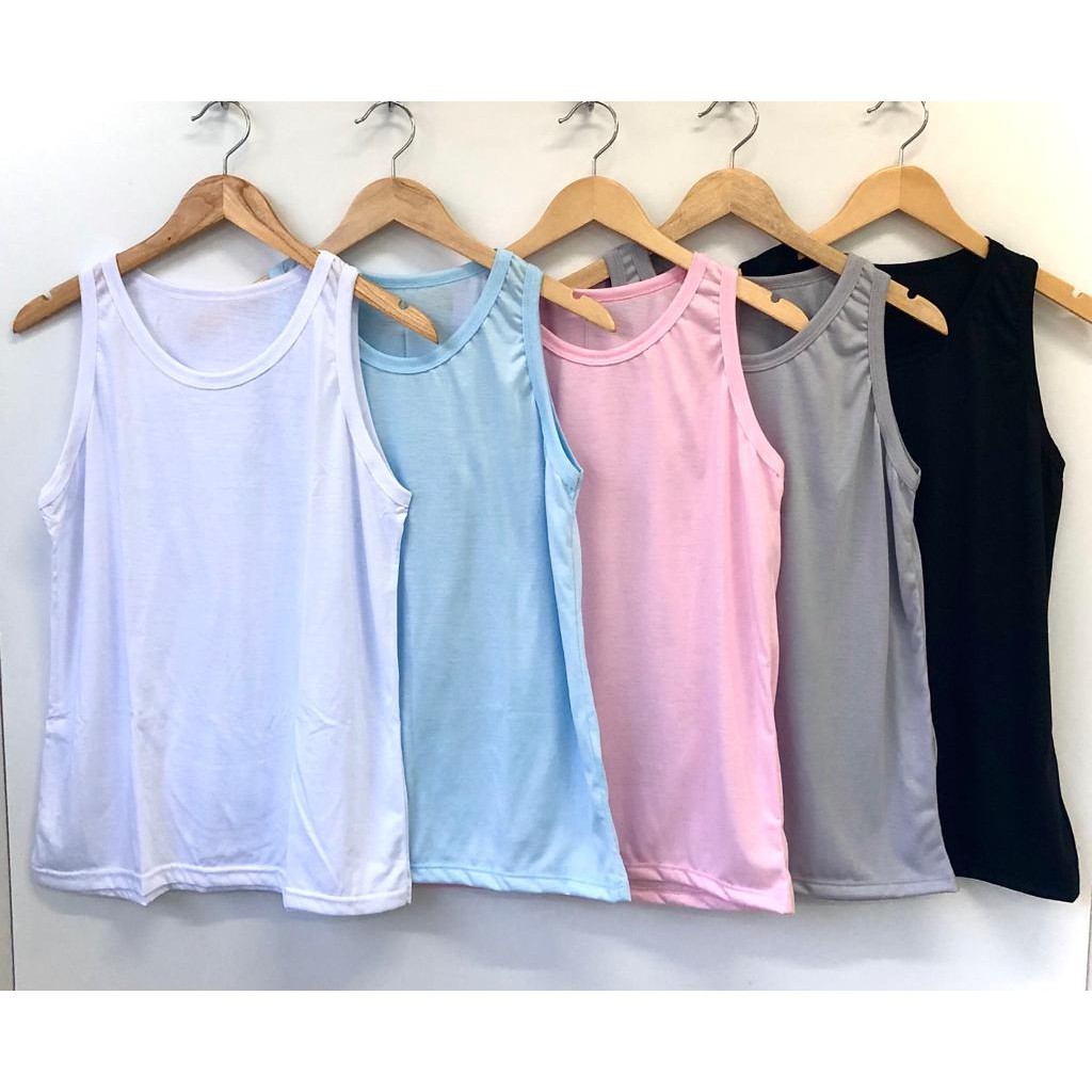 Kit 5 regatas masculinas coloridas (cores da foto) para sublimação 100% poliéster, 160 de gramatura