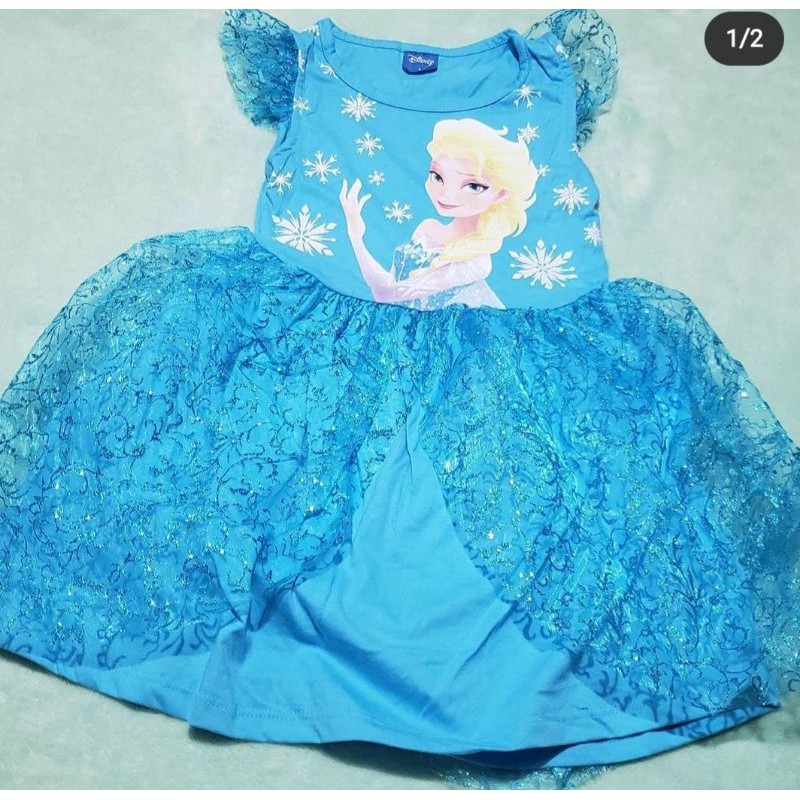 Vestido da frozen 4 2024 anos