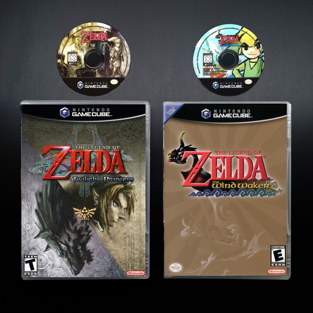 GAME ZELDA COLEÇÃO JOGO em Mini DVD para GAMECUBE By XGAMELIVE