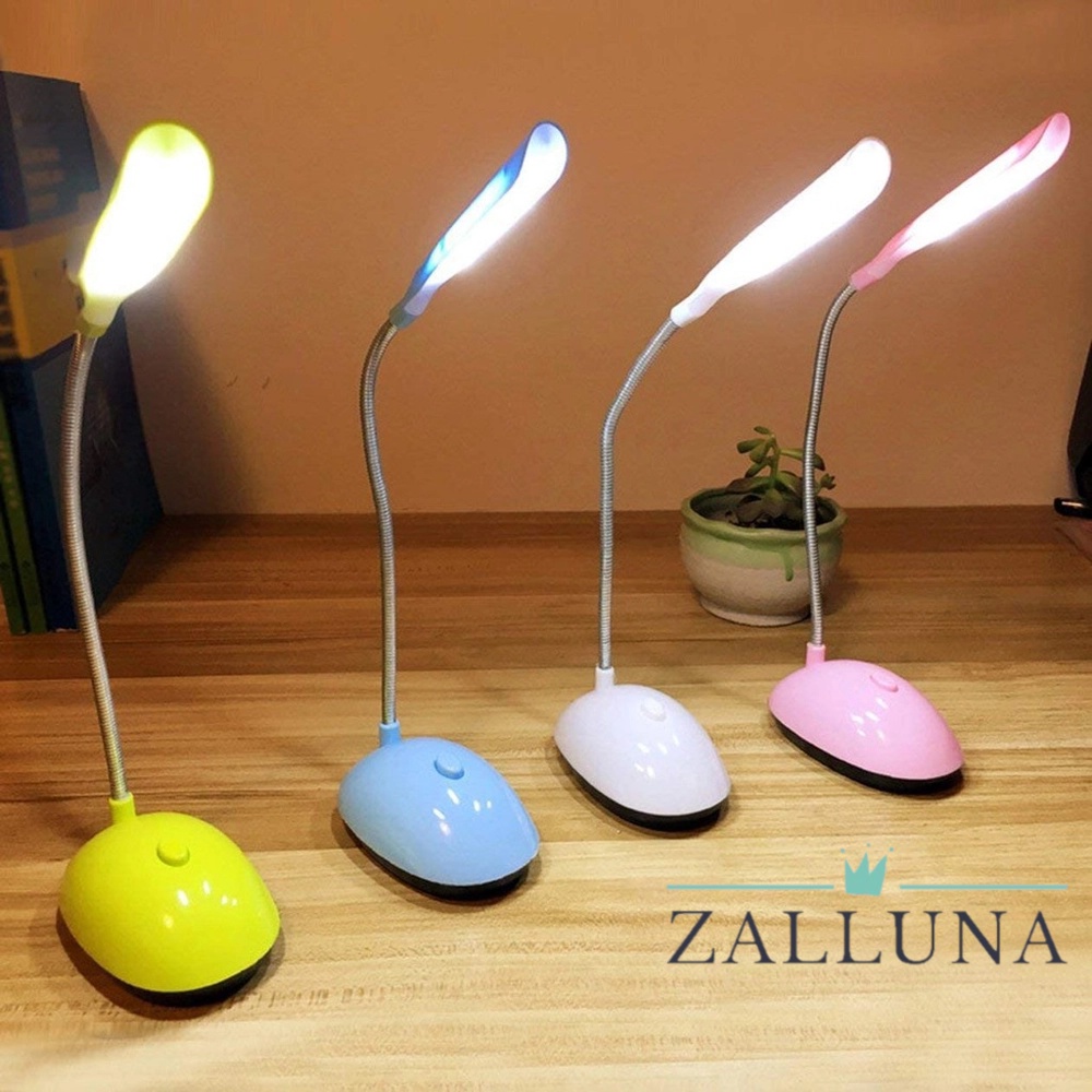 Luminaria Mini de Mesa Flexivel Sem Fio Led Leve Dobravel Portatil Leitura - ZALLUNA