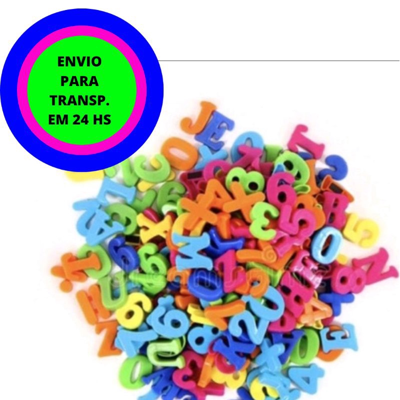 KIT 100 LETRAS E NUMEROS ALEATORIO E SORTIDO PODE CONTER REPETIÇOES ...