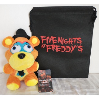 Pelúcia - novos Five Night at Freddy's (FNAF) - com sacola inclusa -  diversos modelos - Security Breach