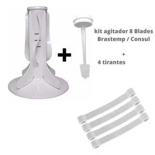 Agitador 8 pas e Brastemp Consul ative BWB11/BWC10 c/4 tirantes