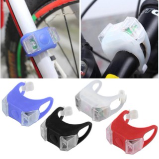 Kit 2 Lanternas De Segurança Bike Led Farol [Bco/Azul/Verm] [Dianteira ou Traseira]