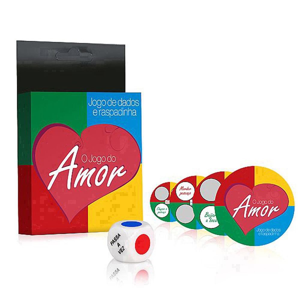 Kit Raspadinha O Jogo do Amor / Baralho de Brincadeiras Sexuais / Sex Shop