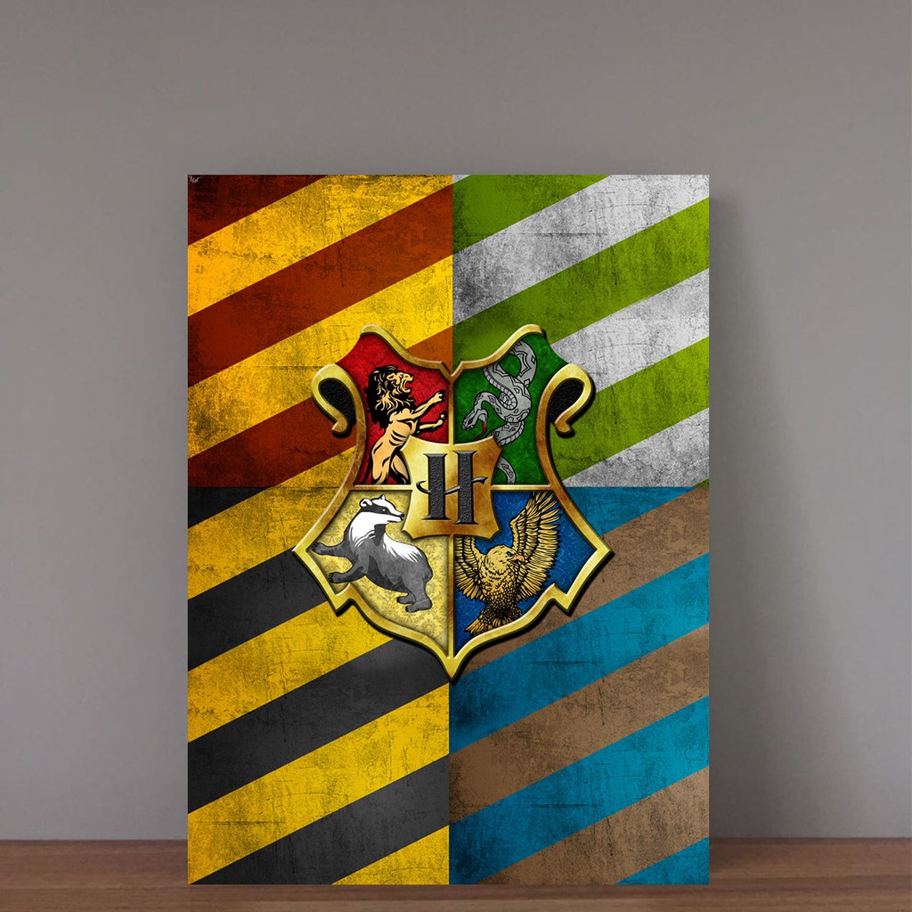 Placa Quadro Feitiços Harry Potter Hogwarts H150