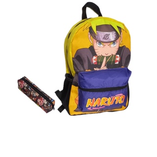 Mochila Bolsa Escolar Naruto Anime Aldeia Da Folha Lançamento