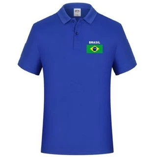 Camisa Polo Brasil polieste