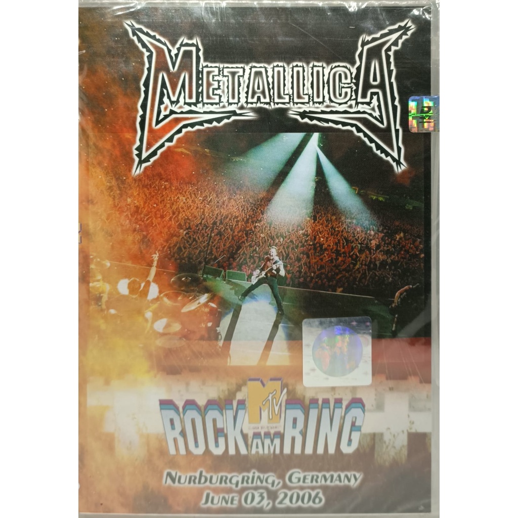 DVD METALLICA - ROCK AM RING MTV NURBURGRING | Shopee Brasil