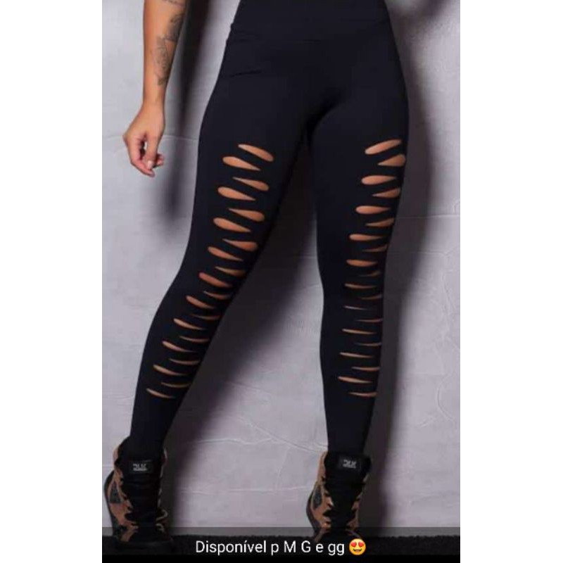 Leggin rasgada sale