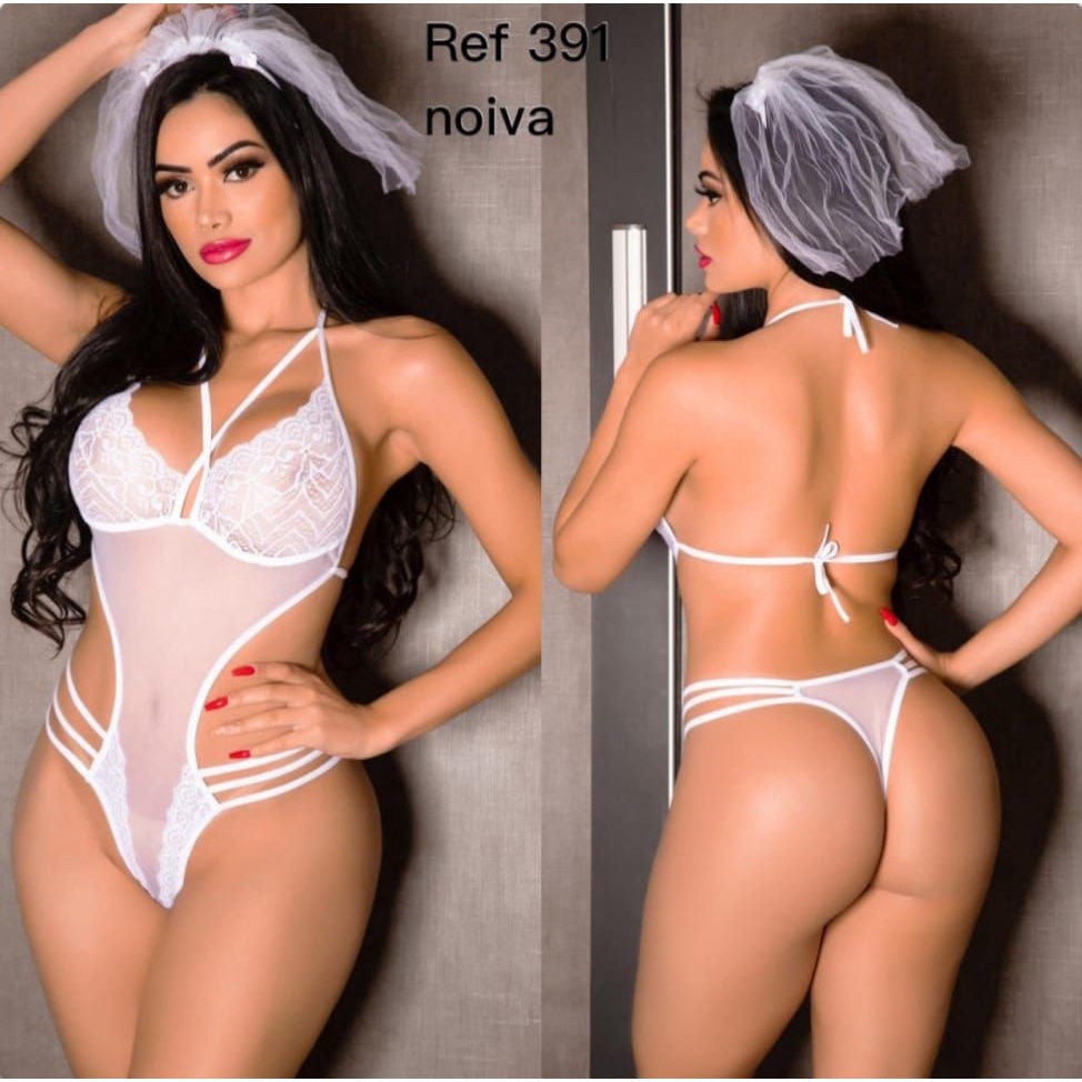 Fantasia Feminina Sensual Noiva Docinho Garota Veneno Shopee Brasil