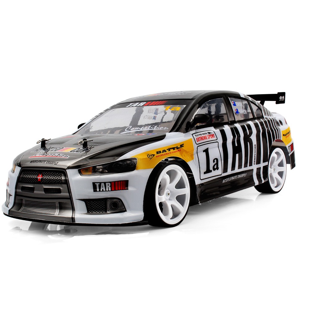 Carro de controle remoto racing 4wd Drift vel. Max. 70km/h