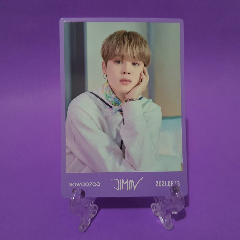 BTS 2021 Muster Sowoozoo photocard OFICIAL (JIMIN) | Shopee Brasil