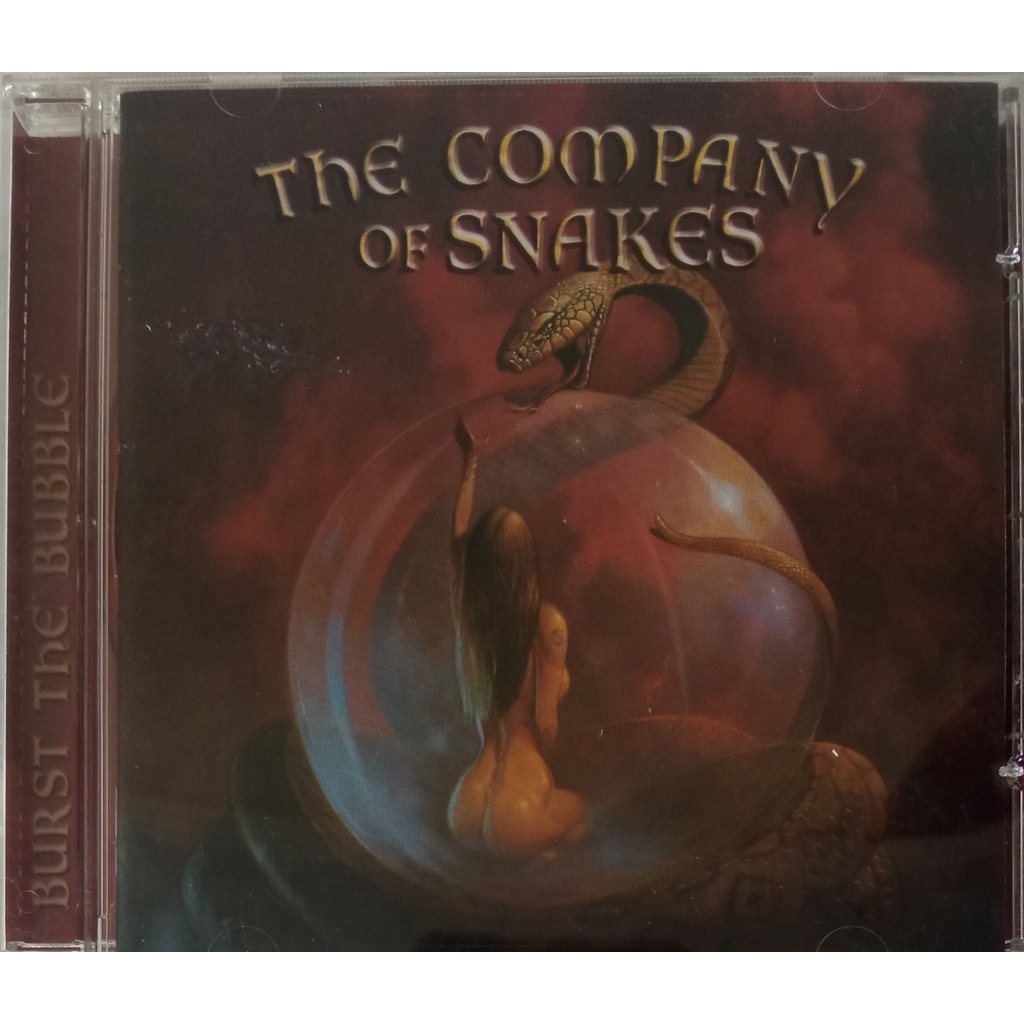 CD THE COMPANY OF SNAKES,BURST THE BUBBLE | Shopee Brasil