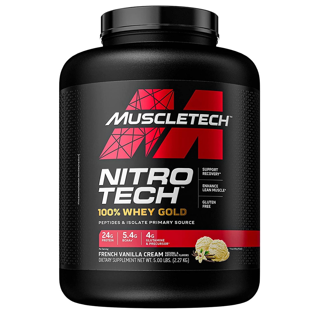 Nitro Tech Whey Gold 2.27kg ( 5lbs ) – Muscletech