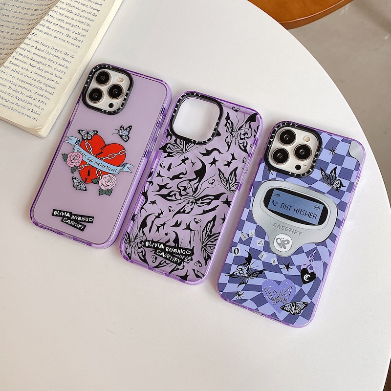 Olivia Rodrigo Casetify Capa De Telefone Para iPhone 16 15 14 13 12 11 Pro  Max Mini X XS XR 6 6s 7 8 Plus SE 2020