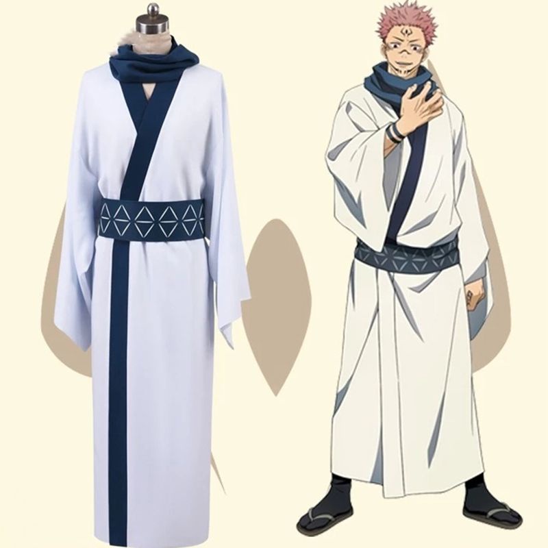 Impressionante Traje Jujutsu Kaisen Ryomen Sukuna Cosplay Para Festa De ...