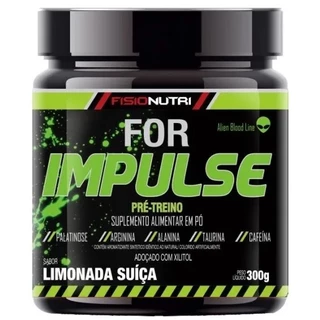 Pré Treino For Impulse - 300g - Fisionutri (Com 3g Creatina)
