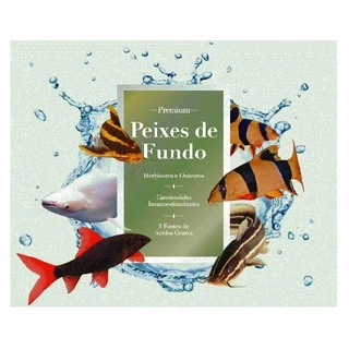 Poytara Peixes de Fundo. Ração Premium Extrusada P/ Peixes de Fundo Herbívoros e Onívoros