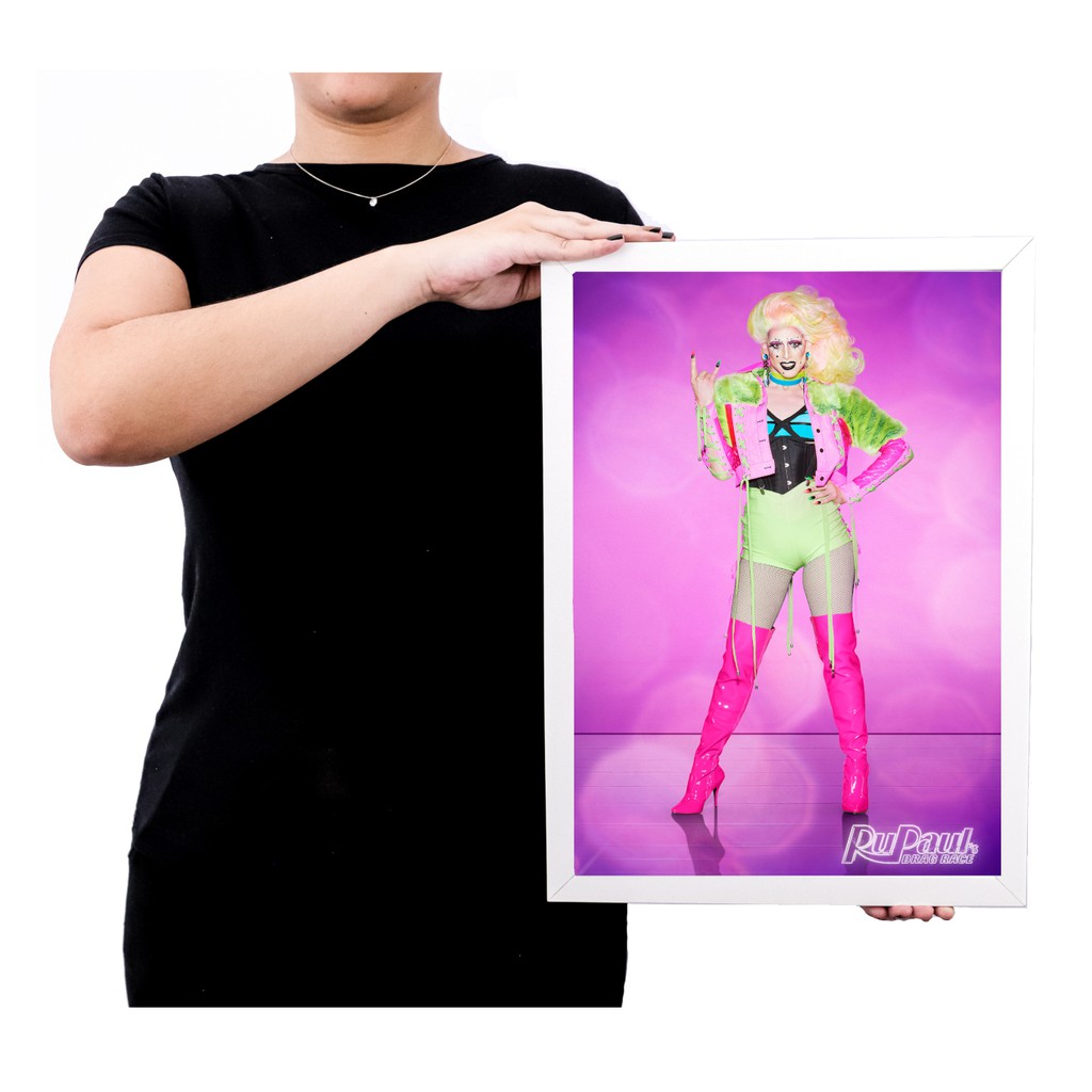 Quadro Poster C Moldura Rupaul S Drag Race Brc Shopee Brasil