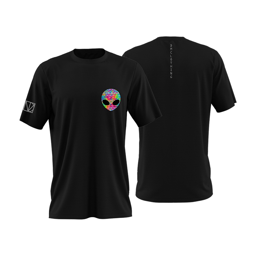 Camiseta DM Clothing Estampa Exclusiva Colorful ET | Shopee Brasil