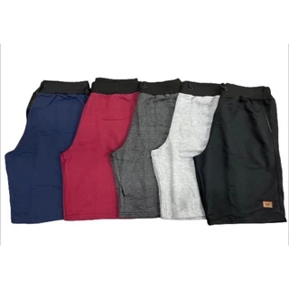 Bermuda de Moletom Masculina Cores Variadas - 3 Bolsos