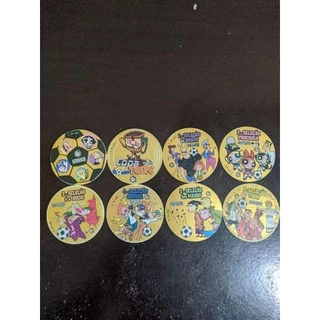 ( VALOR DA UNIDADE ) Tazo copa toon ouro - elma chips