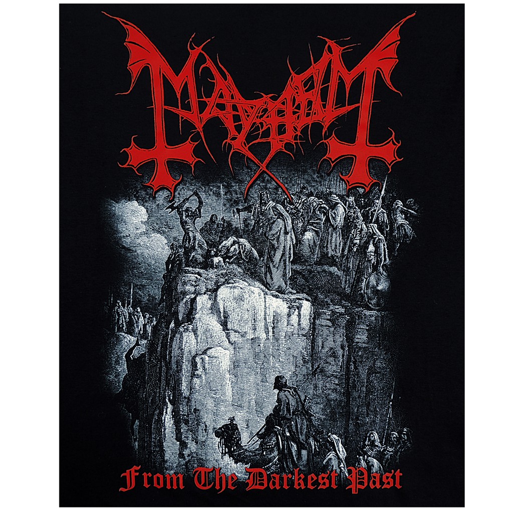Mayhem From The Darkest Past ブラックメタル Camiseta Mayhem - From The Darkest Past | Shopee Brasil