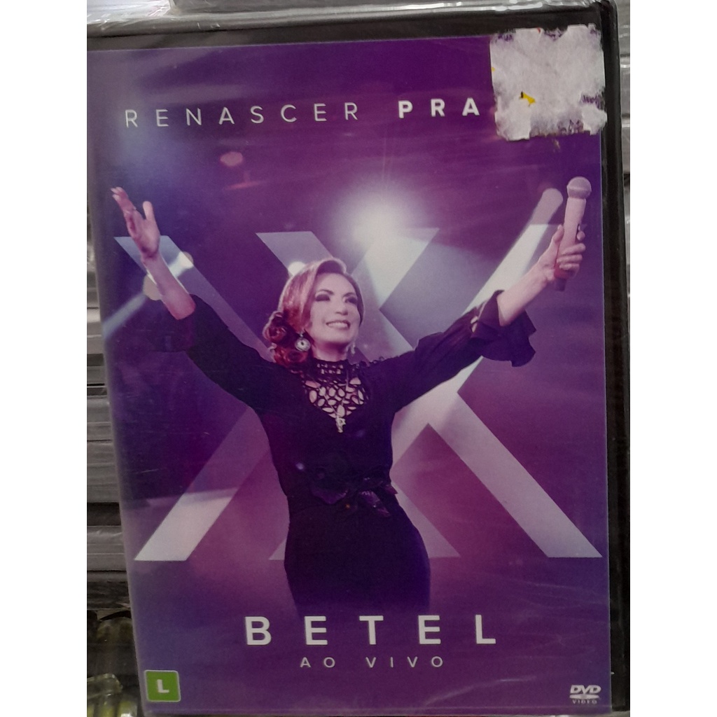 DVD-RENASCER PRISE XX- BETEL AO VIVO-LACRADO | Shopee Brasil