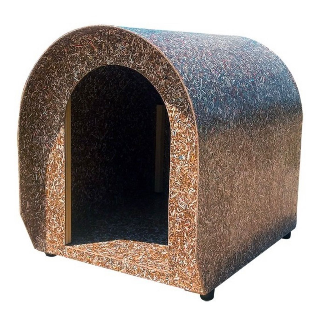 Casa/casinha para cachorro madeira ecológica durável e resistente modelo iglu Nº1