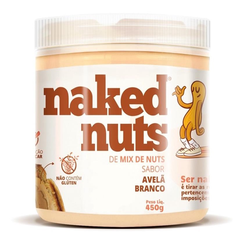 Naked Nuts Pasta Mix De Nuts Sabor Avela Branco G Shopee Brasil