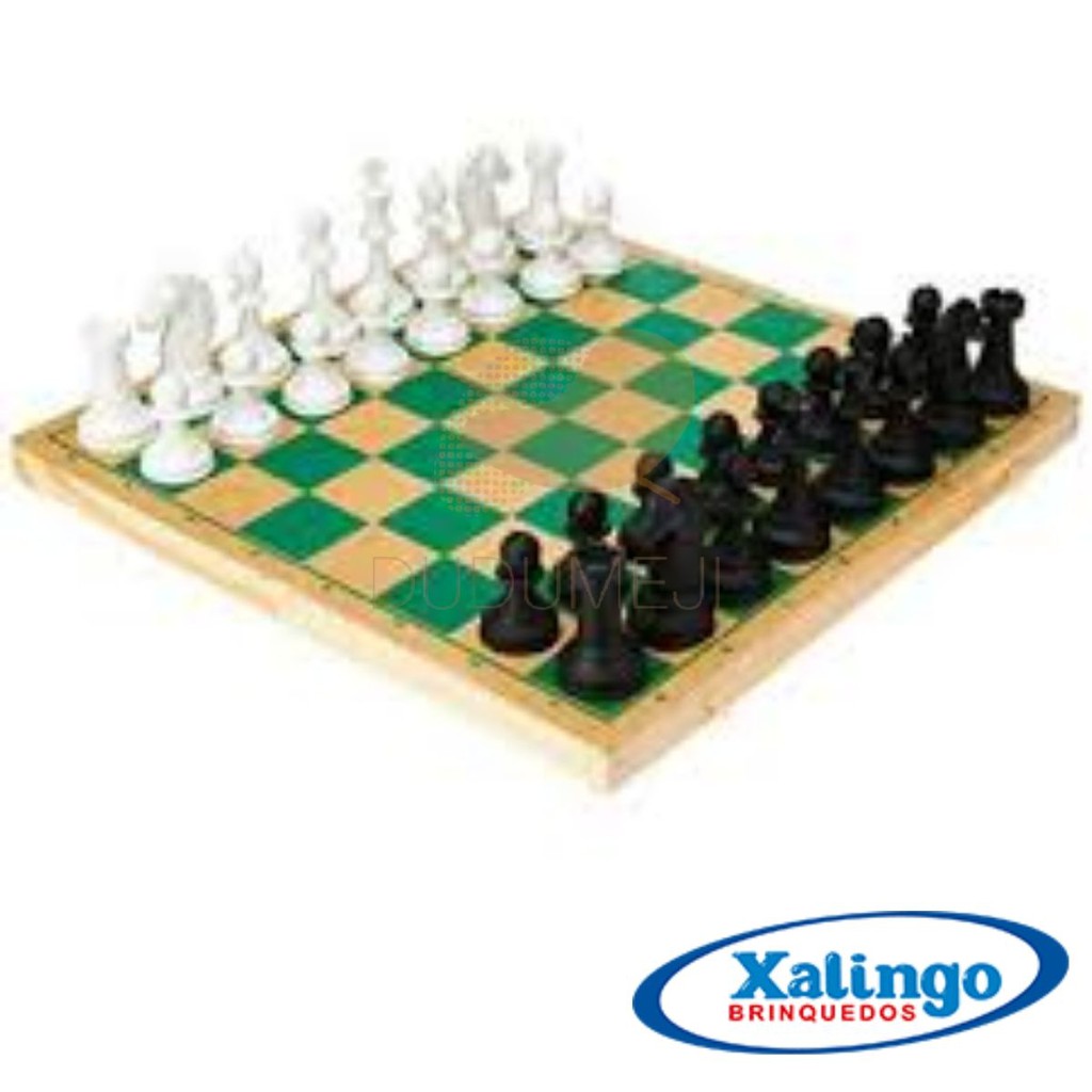 Jogo Xadrez Escolar Xalingo - Compre Agora