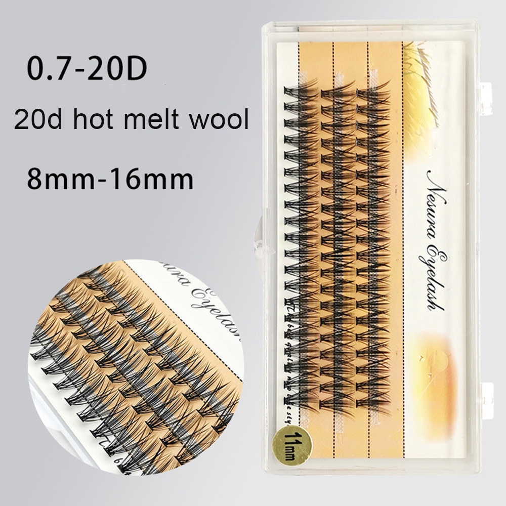 Ellipse Wimperndraht Flach-Lash – 0,15 Oder 0,20 C/D, Längen 8–14 Mm, Ca. 3000 Wimpern Pro Box
