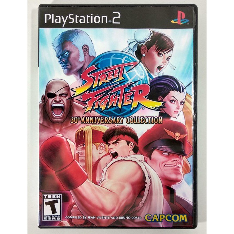 Jogo Hyper Street Fighter II: The Anniversary Edition - PS2
