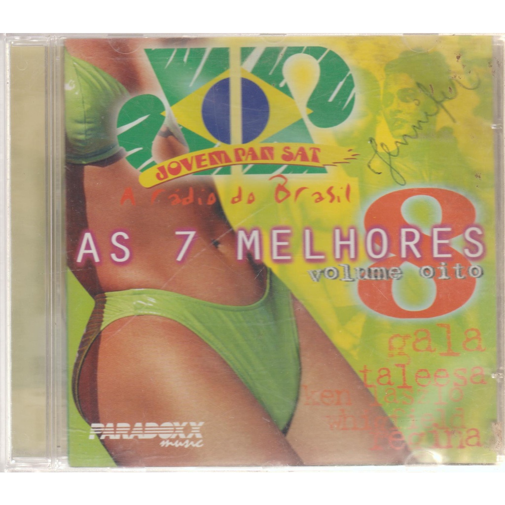 Cd As 7 Melhores Jovem Pan Vol 8 Paradoxx 1998 Seminovo Shopee Brasil 