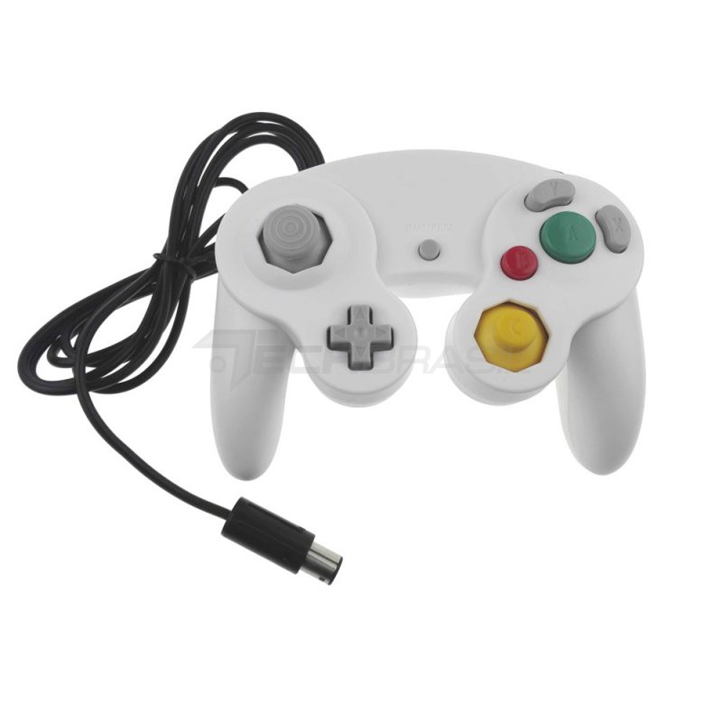 Controle Clássico Nintendo Wii Game Cube Wii U Classic Branco