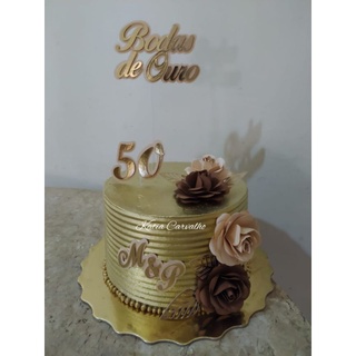 Ushinemi Topo de bolo de 50 anos – 50 decorações de aniversário para homens  e mulheres 15 x 12 cm, preto com glitter