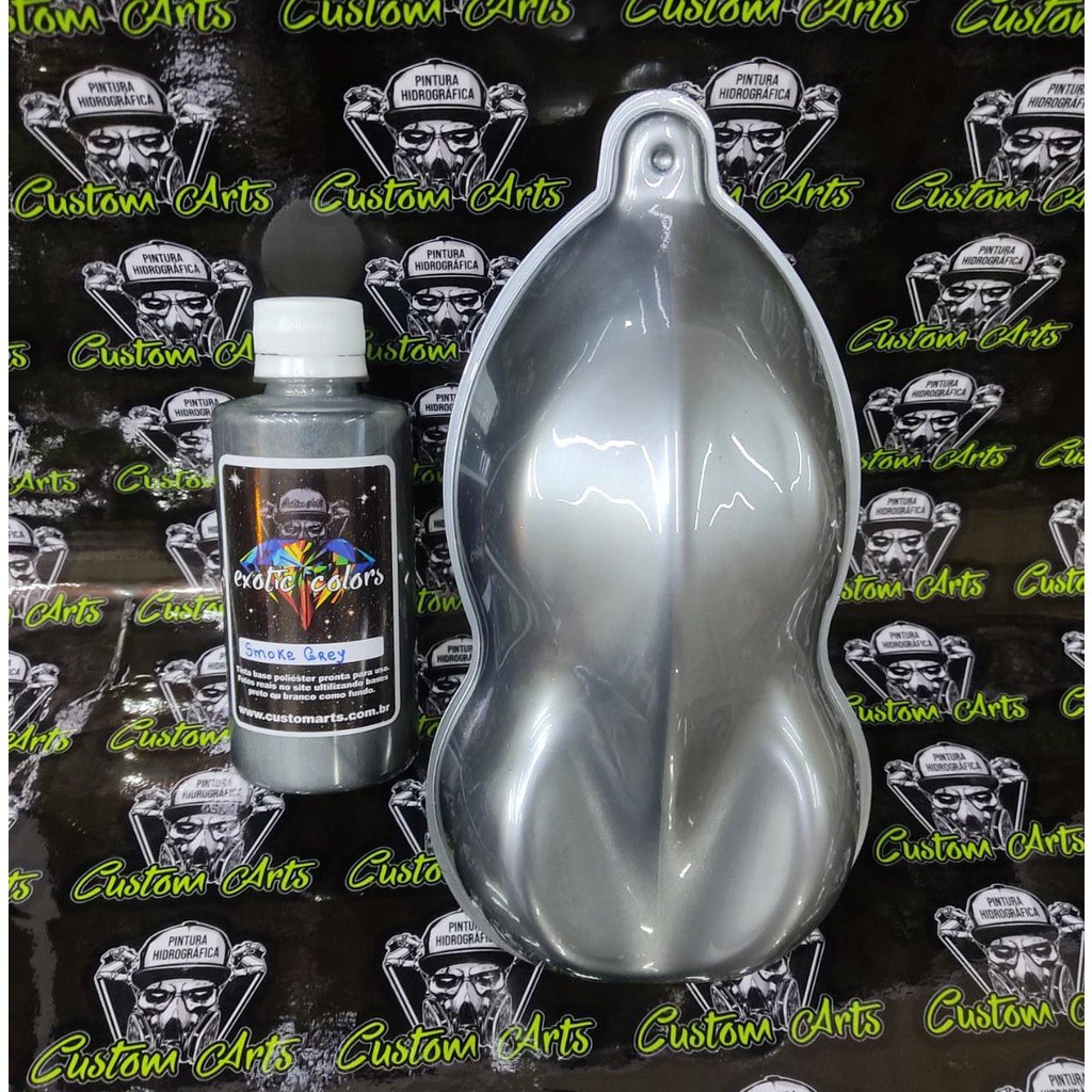 SMOKE GRAY - TINTA DE EFEITO PEROLIZADO BASE POLIESTER | Shopee Brasil