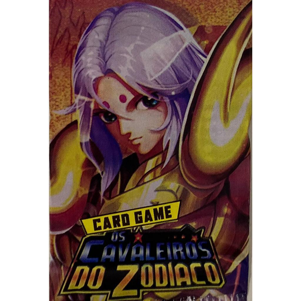 200 CARDS CAVALEIRO DO ZODIACO = 50 PACOTES FECHADOS