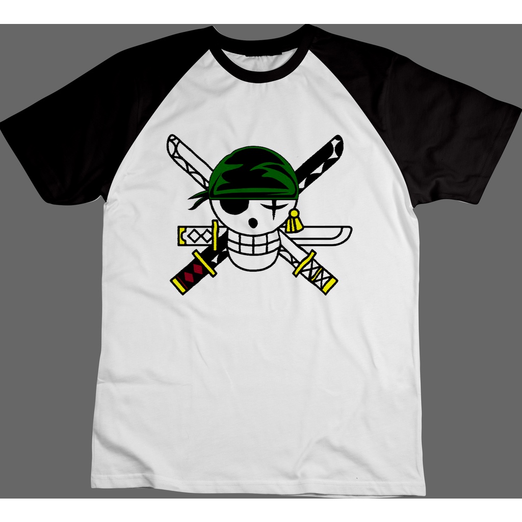 Camisa/Camiseta ROBLOX ONE PIECE LUFFY ZORO Total Arte Estampada Logo